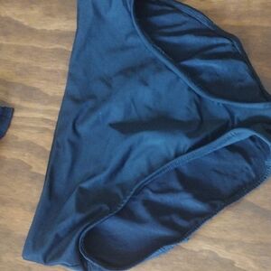 Women's Black Swim Briefs - Classic Comfortable Bikini Bottom